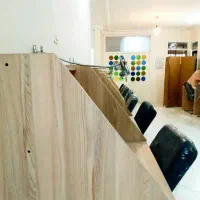 سالن مطالعه دخترانه طلیعه دانش|خدمات آموزشی|مشهد, راهنمایی|دیوار