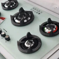 گاز صفحه ای سفید السا استیل 534w