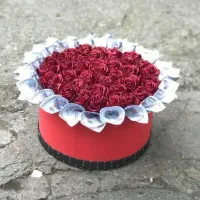 گل روبانی|گل مصنوعی|ساری, |دیوار