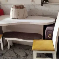 میز صندلی نیمکت غذاخوری