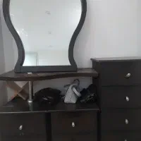 میز تلویزیون و تخت خواب و میز آرایشی|تخت و سرویس خواب|بوشهر, |دیوار