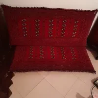 پشتی دستباف ترکمن درحدنو