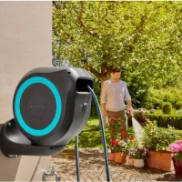 شلنگ جمع کن دیواری گاردنا آلمان ۲۰ متری|ابزارآلات|رشت, حاجی آباد|دیوار