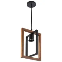 لوستر چوبی مدرن|لوستر و چراغ آویز|تبریز, |دیوار