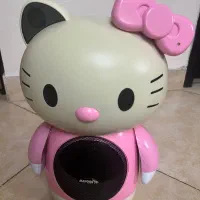 اسپیکر طرح کارتونی کیتی فلش خور میکروفون دار