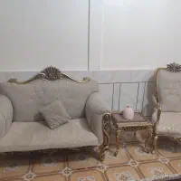 مبل هفت نفره سلطنتی کلاسیک|مبلمان خانگی و میز عسلی|لردگان, |دیوار