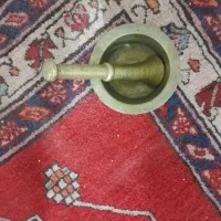 هاون برنجی قدیمی سایز متوسط