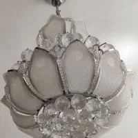 لوستر کریستالی 6 شعله|لوستر و چراغ آویز|مشهد, عبادی|دیوار