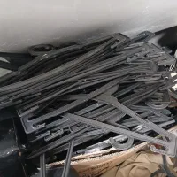 چوب کار پلاستیکی مشکی ورگال جوراب|عمده‌فروشی|الوند, |دیوار