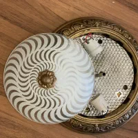 سه عدد سققی حباب دار سالم قاب شیشه ای