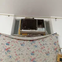 کولر گازی گری سالم وتمیز هست