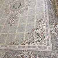 فرش گل برجسته ۹ متری