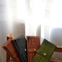 کیف پول چرم گاوی