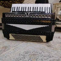 ساز آکاردئون. رویال استاندارد ۱۲۰. مشکی|پیانو، کیبورد، آکاردئون|تبریز, |دیوار