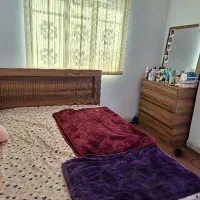 سرویس خواب MDF قهوه‌ای شیک و لاکچری|تخت و سرویس خواب|شیراز, تاچارا|دیوار