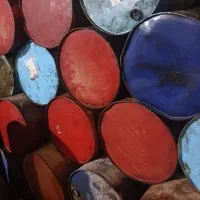بشکه فلزی