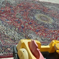 فرش زمینه لاکی دوازده متری