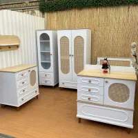 کمد بچه &تخت نوزادی  حصیری