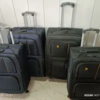 جفت چمدان چارچرخ سایز بزرگ و متوسط مارک کت۳تومن