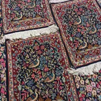 سه تاقالیچه دستباف طرح ۳کبک|فرش|کرمان, |دیوار
