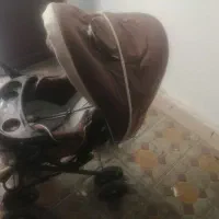 کالسکه بچه سالم و در جد نو هست
