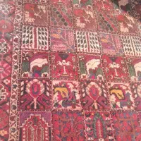 قالی دست باف قدیمی|فرش|قهدریجان, |دیوار
