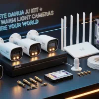 پک طلایی دوربین مداربسته داهوا + مودم سیمکارتی