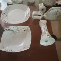 سرویس غذاخوری چینی۱۲ نفره قابل شستشو ماشین.ایتالیا|ظروف سرو و پذیرایی|تهران, فاطمی|دیوار