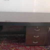 میز اداری با ال کمدو۳ کشو (میز برش و خیاطی)