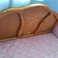 سرویس تخت دو نفره همراه تشک فنردار