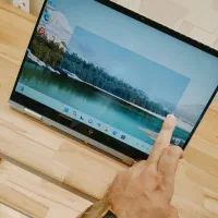 لپتاپ 360 درجه تبلت شو لمسی اچ پی