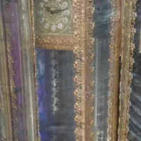 گنجه و اینه شعمدون طرح برنج رنگ ثابت|بوفه، ویترین، کنسول|مشهد, طبرسی شمالی|دیوار