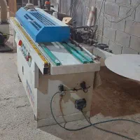 دستگاه لبه چسبان PVC پمپ باد 150 لیتری مکنده تک