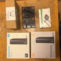 هارد ۱۰ ترابایت و۸ ترابایت و۲ ترابایت ssd