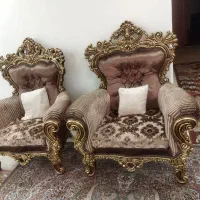 مبلمان 7نفره ومیز نهارخوری 4نفره|مبلمان خانگی و میز عسلی|تهران, نیروی هوایی (پیروزی)|دیوار