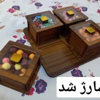 جعبه پذیرایی ۴ خانه شیرینی