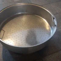 پاتیل صافی استیل نو برای پخت برنج بخار پز