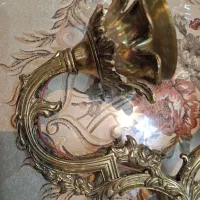 لوستر برنز 15 شاخه به همراه 4 عدد دیوارکوب|لوستر و چراغ آویز|اصفهان, خانه اصفهان|دیوار