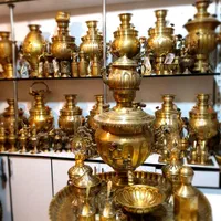 کلکسیونی برنجی aaduri ذغالی سماور مسی زغالی گازی|کلکسیون اشیاء عتیقه|اصفهان, دستگرده|دیوار
