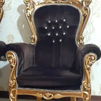 مبلمان استیل سلطنتی چوب راش