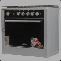 اجاق گاز برند کمل ۵شعله طرح فر (آکبند)|اجاق گاز و لوازم برقی پخت‌وپز|صومعه‌سرا, |دیوار