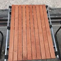 صندلی مسافرتی با میز چوبی|صندلی و نیمکت|نسیمشهر, |دیوار