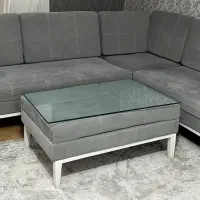 مبل ال بهمراه میز وسط و جاکفشی ست