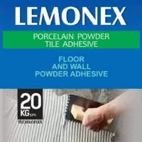 چسب پودری پرسلان لیمونکس مدل Techno Flex 1054