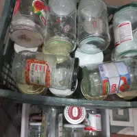 شیشه سالم برای جای ترشی مربا رب