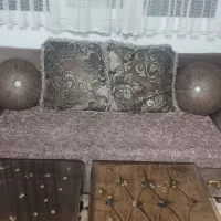 مبل به همراه جلو مبلی و ویترین|مبلمان خانگی و میز عسلی|رودهن, |دیوار