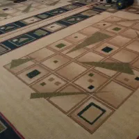 دو فرش ۱۲ متری طرح ترمه در حد نو