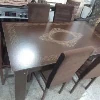میز صندلی  شیش نفره   درحد نونو فروش|میز و صندلی غذاخوری|بستان آباد, |دیوار
