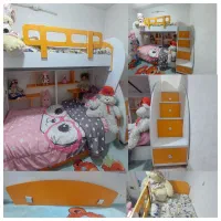 تخت دو طبقه نوجوان ام دی اف