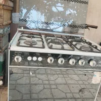 اجاق گاز پنج شعله طرح فر|اجاق گاز و لوازم برقی پخت‌وپز|محمدشهر, عباس آباد|دیوار
